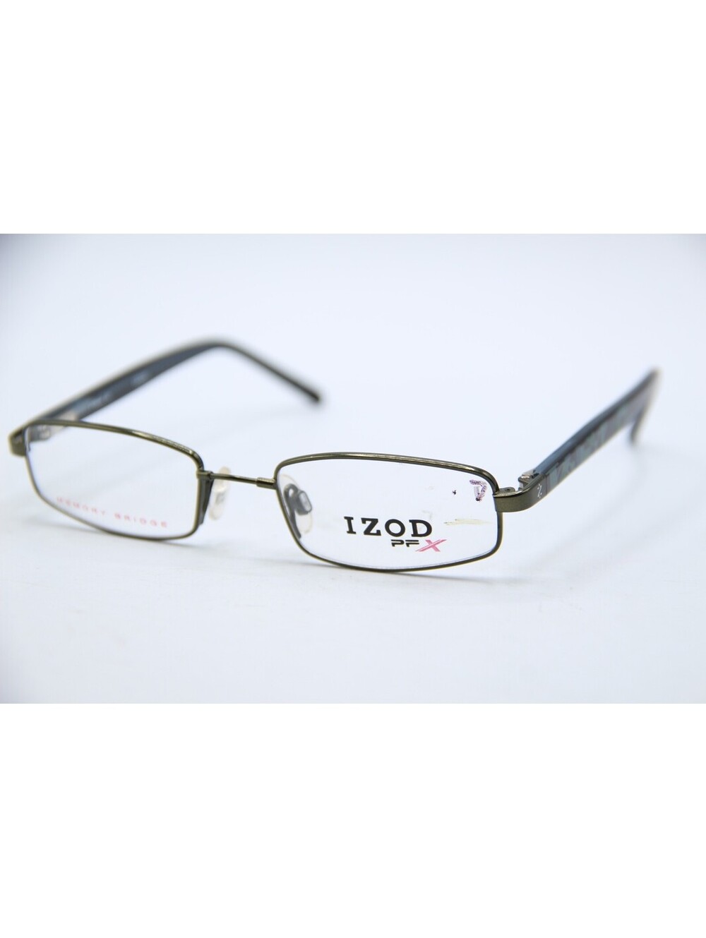 Izod X78 Green Forest Green Black Authentic Frames Eyeglasses 45-17